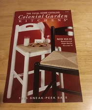 Colonial Garden Kitchens Catalog 1995 Sneak-Peek Sale
