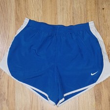 Nike Dri-FIT kids Blue White Shorts size L 157