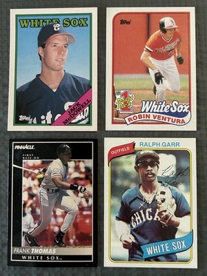 Jack McDowell RCT 88, Robin Ventura 1st DP 89, Frank Thomas 91, Ralph Carr 80