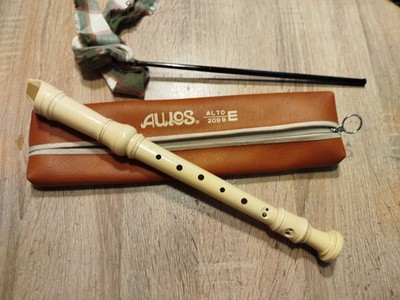 Vintage flute yamaha aulos alto 209 B E