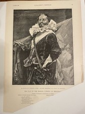 Collier's Weekly 1898 Cyrano de Bergerac Richard Mansfield Theater Anzeige