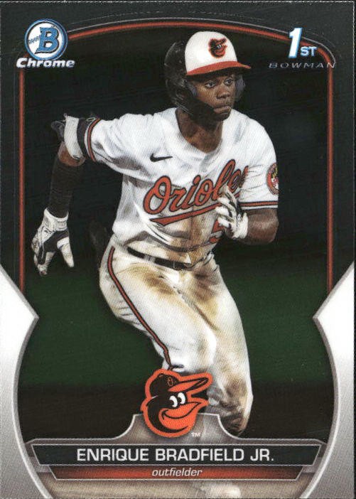 2023 Bowman Draft #BDC-188 Enrique Bradfield Jr. Chrome Refractor
