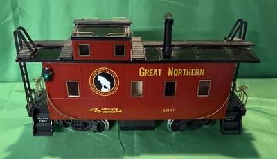 #ad Aristocraft REA Great Northern Caboose #42101 GN REA 42101 Metal Wheels G Scale $145.00