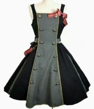 Preview of Metamorphose Research Student Jumper Skirt Lolita Navy Size M Japan