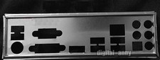 OEM I/O Shield For ASRock B85M PRO4 FM2A88M Motherboard Backplate IO