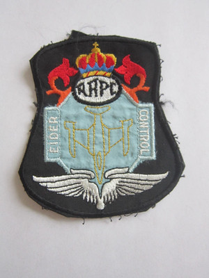 Seltener Patch RAPC Eider Control, 9,5 x 8,5 cm aus den 60iger Jahren
