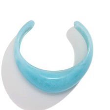 Colorful Resin Irregular Transparency Bangle Bracelet Chunky Wide Acrylic Geomet