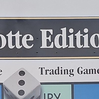 Monopoly Monopoly Charlotte Edition Limited Edition Economic Board Game, 8+