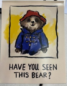 Paddington Broadway Promotional Poster Card  11x8.25"