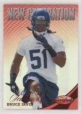 2012 Certified New Generation Mirror Red 173/250 Bruce Irvin #256 fm0