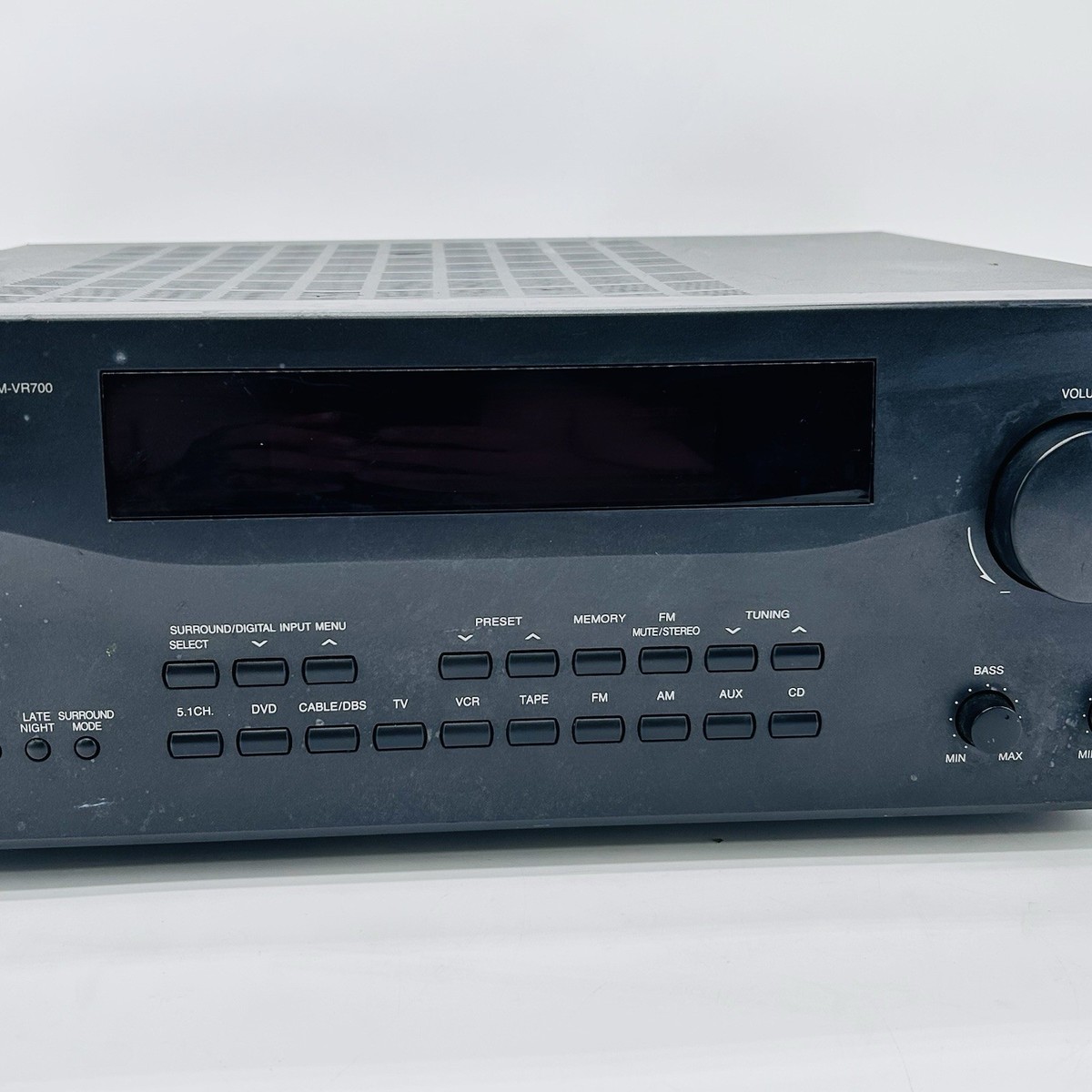 Mitsubishi M-VR700 AV Receiver Dolby Digital DTS THX 5Ch No Remote
