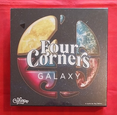 Calliope Spiele Vier Ecken Galaxie Familie Puzzle Brettspiel NEU
