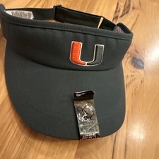 University of Miami Hurricanes Green  adjustable Visor OSFA by Top of The World