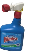Windex Outdoor Glass Cleaner with Hose Attachment 32 oz Sparkling Windows