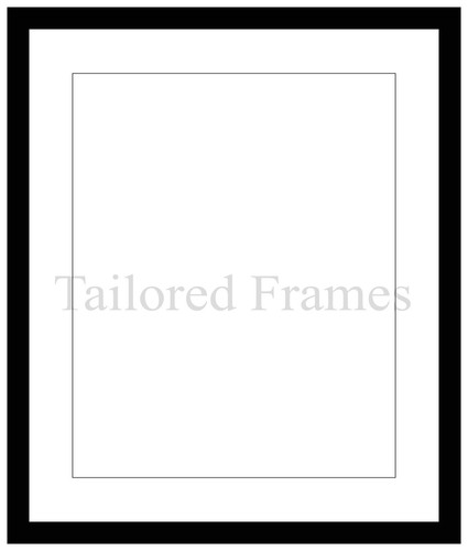 Tailored Frames - Square design black Picture poster & Photo Frames with Mounts. - Picture 33 of 40