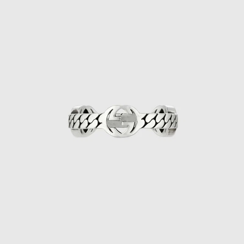 Gucci interlocking 2024 g ring 6mm