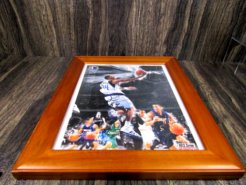 NBA Dallas Mavericks Signed Devin Harris Autographed Photo 14 X 17 Framed - Picture 3 of 16