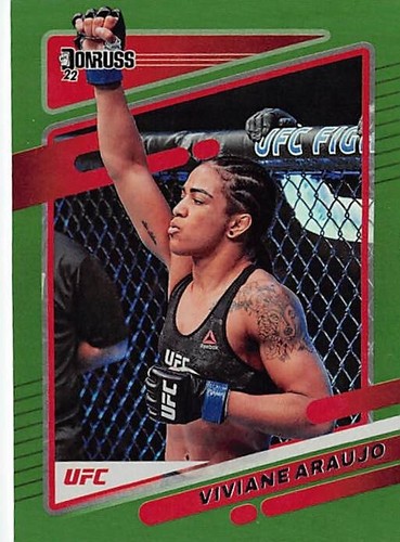 2022 Donruss UFC Green Flood Parallels Pick your Fighter - Picture 9 of 30