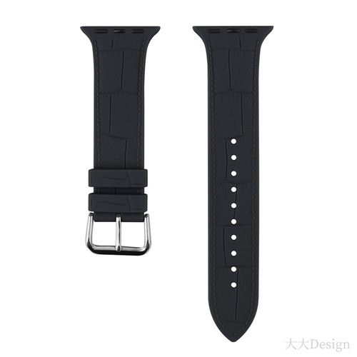 Correa de correa deportiva suave de silicona para Apple Watch Series 7 6 5 4 3 2 1 - Imagen 11 de 39
