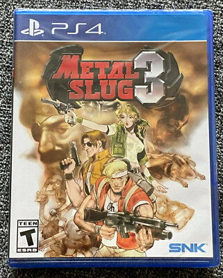 Last Copy! New Metal Slug 3 PS4 Limited Run Games LRG# 285 SNK Run N Gun