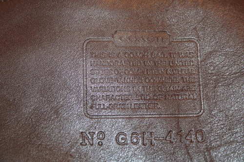 Borsa Coach Soho Waverly Lafayette marrone pelle conciata a guanto tote bag #4140 vintage USA - Foto 11 di 11