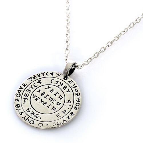 Sterlingsilber mystische Kabbala Wahrheit - gute und schlechte Amulett Charm DR-1006 - Bild 1 von 1