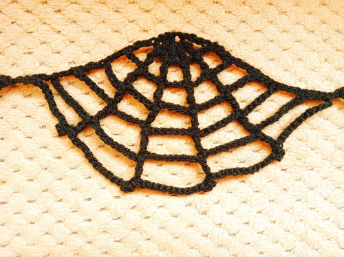 🕸Crochet Spider Web Garland Decoration for HALLOWEEN Autumn - Picture 6 of 6