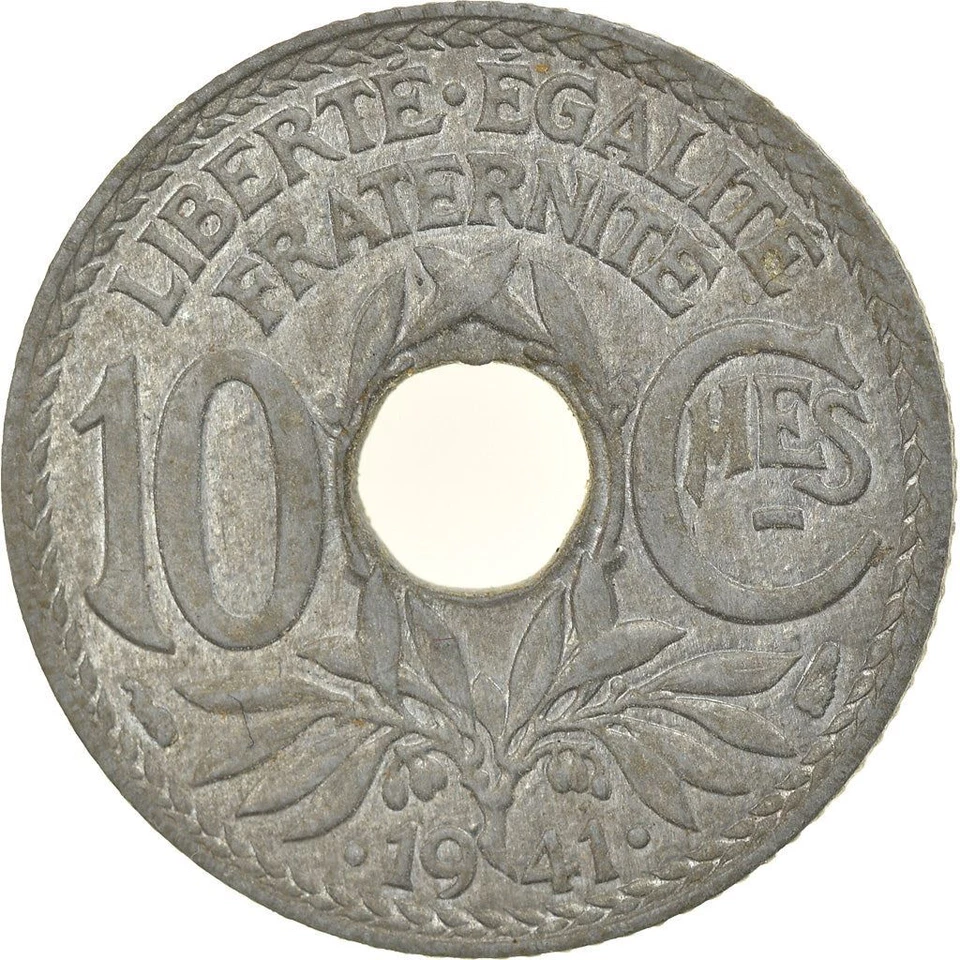 French Coin 10 Centimes | Lindauer | France | 1941 - Image 3 of 4