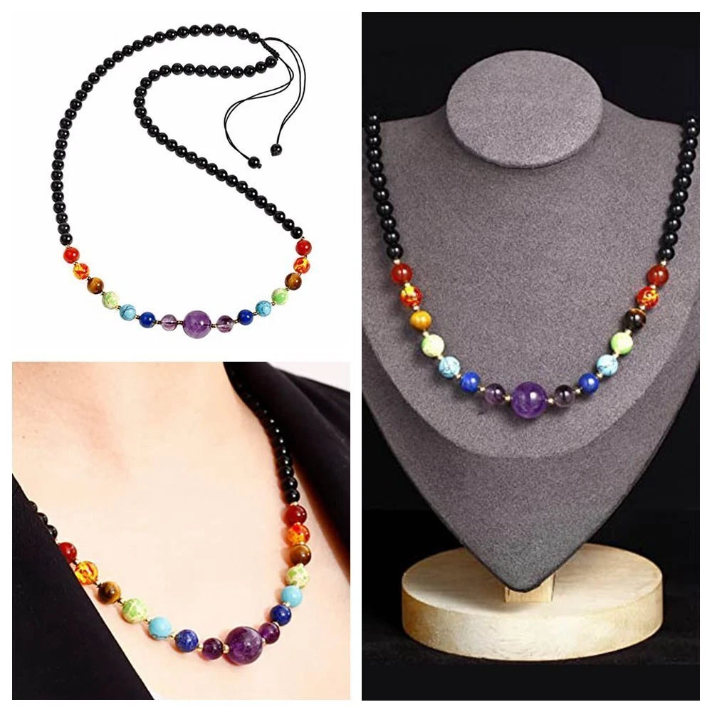 Seven chakra deals necklace