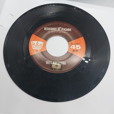 Beto Valtierra La Palma de Coco / Recuerdos de Ipacarai 45 Vinyl Record VG