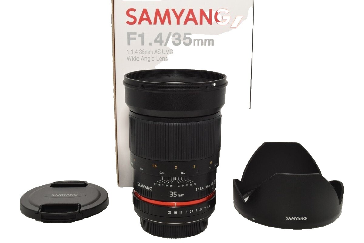 Samyang f/2.8 Camera Lenses 35mm Focal for sale | eBay