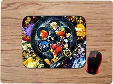 KINGDOM HEARTS CHARACTER ART CUSTOM MOUSE PAD DESK MAT PC GAMING HOMESCHOOL GIFT
