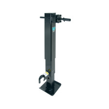 Bulldog 2-speed Square Trailer Jack 12k Lift Side Wind 12-12 Travel