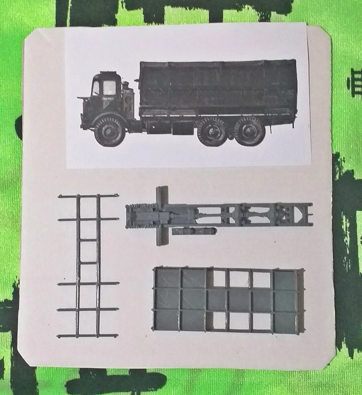 Kit maqueta - Vehículo militar - Camión pesado Leyland Hippo . 1944 . - Imagen 2 de 4