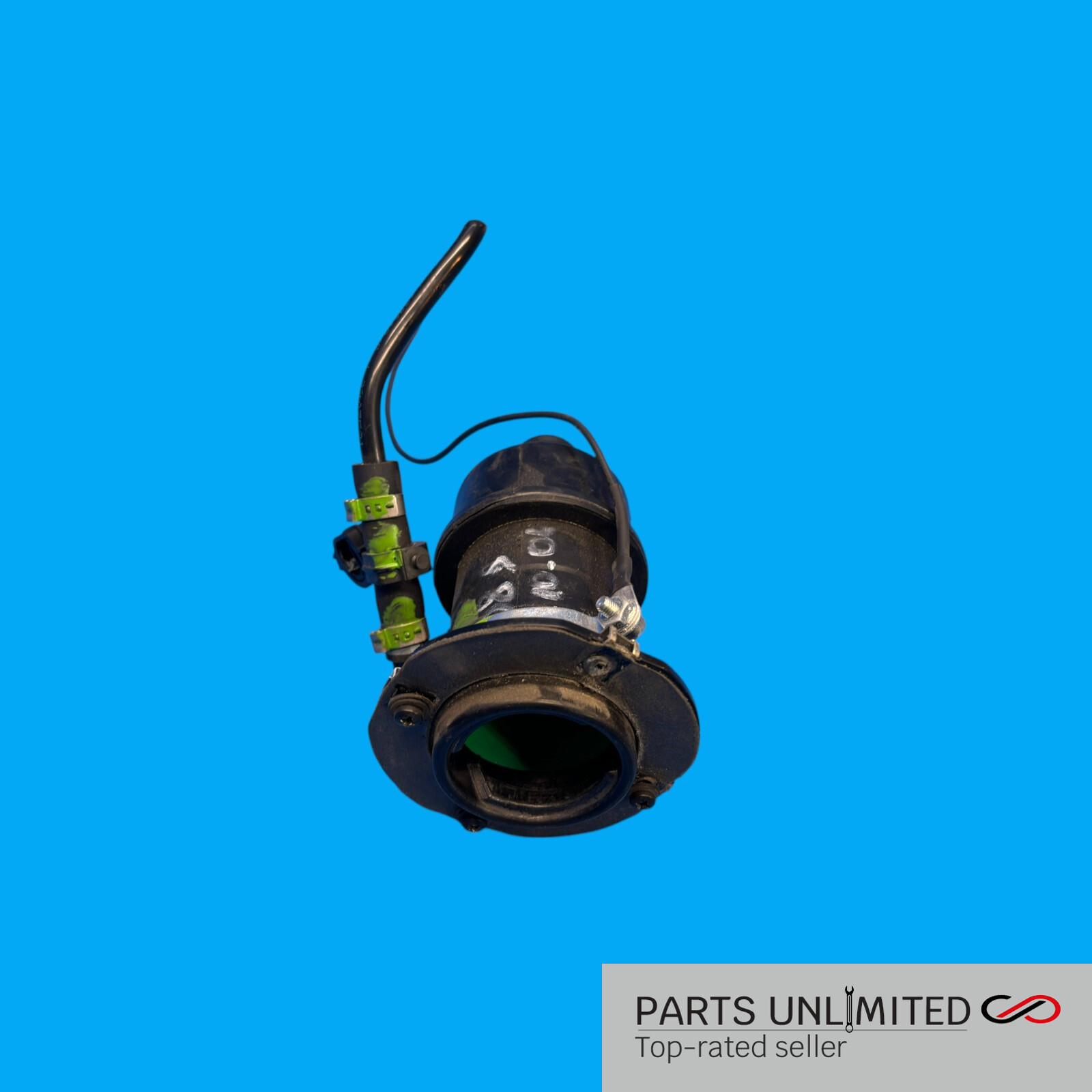 03-12 Maserati Quattroporte M139 OEM fuel gas tank filler neck pipe hose tube