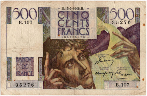 500 francs type 1945 Chateaubriand - Bild 1 von 2