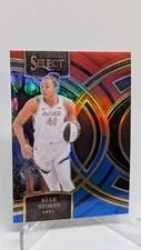 2024 Panini Select WNBA Kiah Stokes #179 Red and Blue Prizms – /399