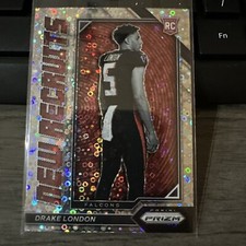 2022 Panini Prizm - New Recruits No Huddle Prizm #NR-4 Drake London (RC)