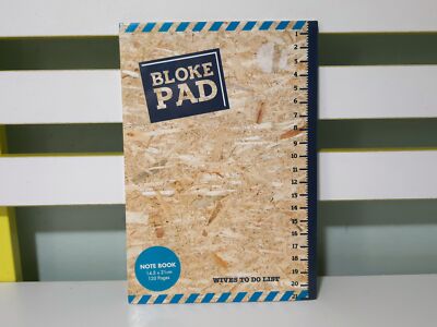 Bloke Pad! Brand New Sealed Notepad by Ms Fix It!