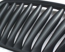 Kühlergrill Front Grill Schwarz Matt passend für BMW Z4 E85 86 Coupe Cabrio Road