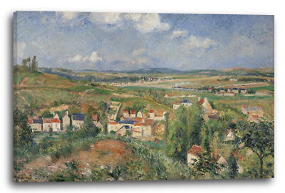 Kunstdruck Camille Pissarro - L'HERMITAGE EN ÉTÉ, PONTOISE