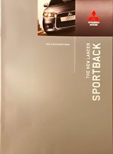 Mitsubishi Lancer Sportback Brochure 2008