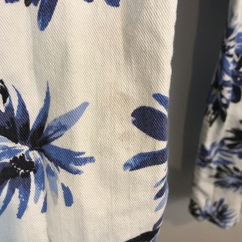 GAP | Blue Floral Skinny Jeans Legging Weiß Blau Größe 26 - Bild 4 von 9