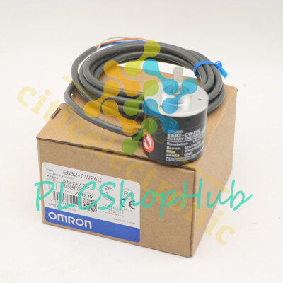 1PCS NEW OMRON Rotary Encoder Rotary Switch 1024P/R 6000r/min 5-24v E6B2-CWZ6C