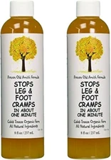 Organic Farms Stops Leg & Foot Cramps 8 fl oz (2 Pack)