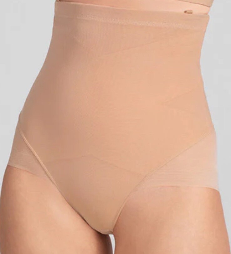 New Women's HONEYLOVE Beige SuperPower Brief Size XL No Straps