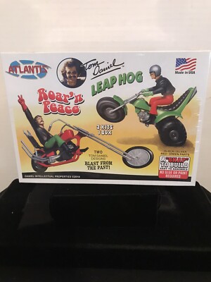 ATLANTIS M6600 ROAR N PEACE & LEAP HOG -2 KITS IN 1 -SNAP TO BUILD MODEL KIT-NIB