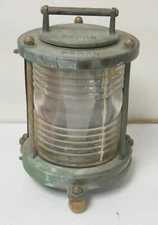 Vintage Perko USCG Ships Masthead Light Converted to a Plug in Lamp ~ Free Ship