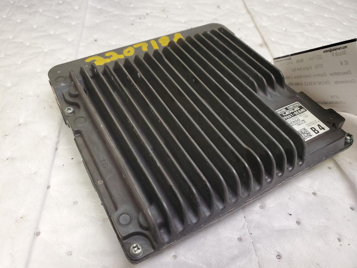 Lexus RX350 Engine Brain Box Electronic Control Module | 89661