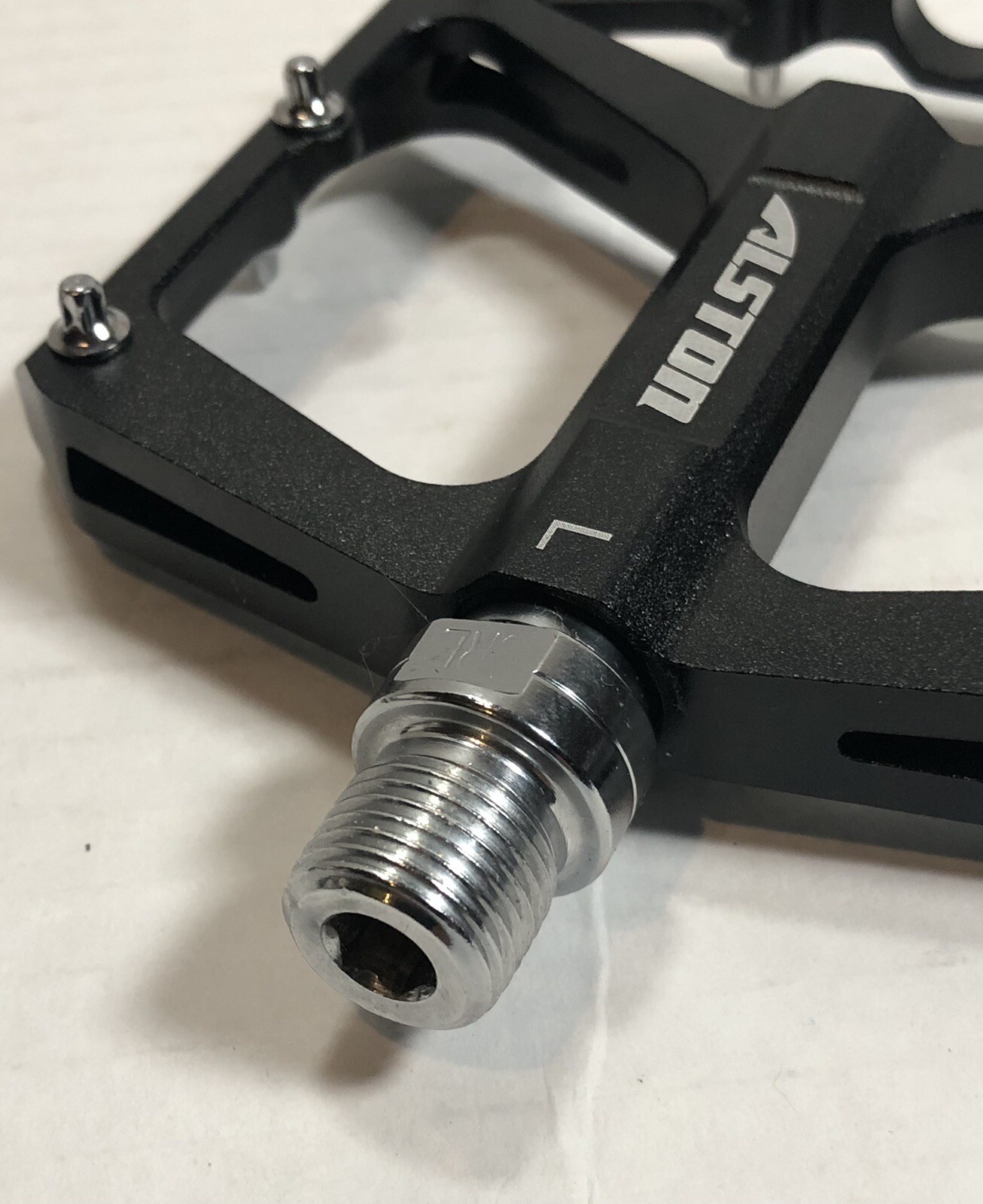 Alston Mountain Bike Pedals 3 Sealed Bearing K622 Black Lightweight BMX